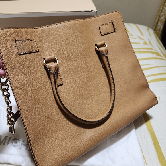 Michael Kors hamilton satchel bag large - Picture 5 of 10